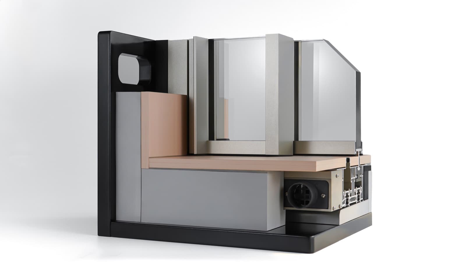 System 160Y corner section sample